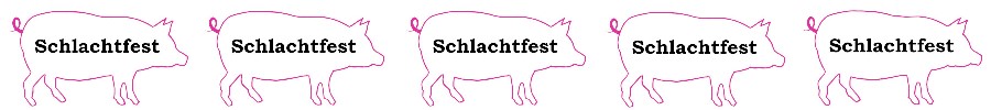 banner schwein